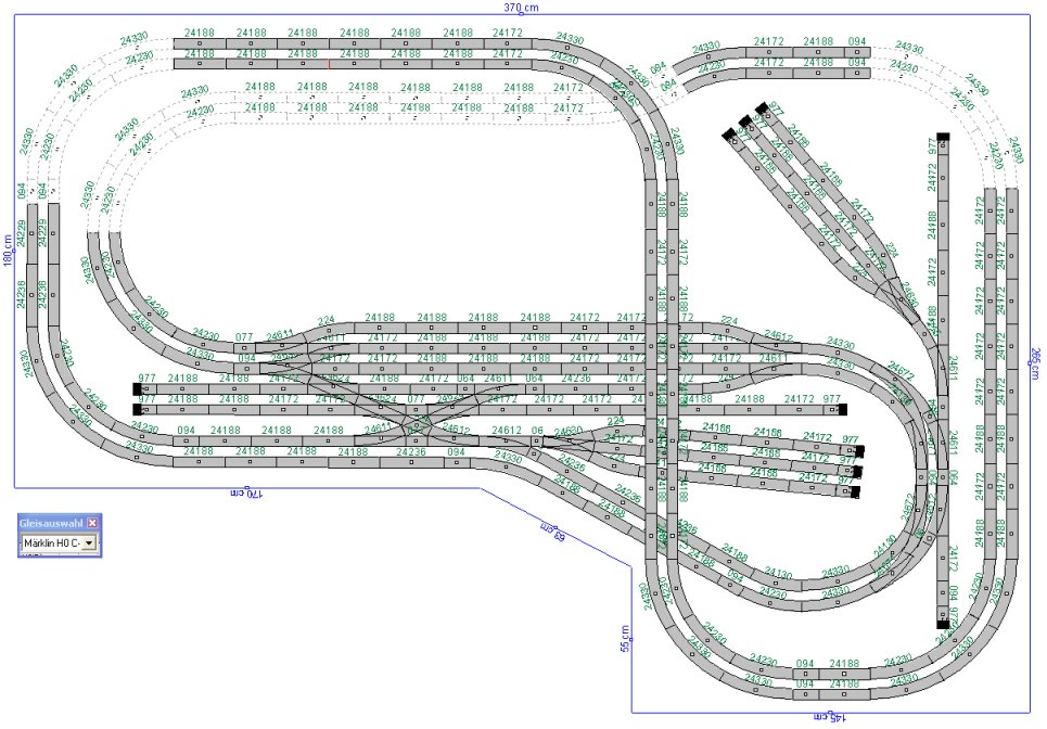 Marklin ho hot sale track plans